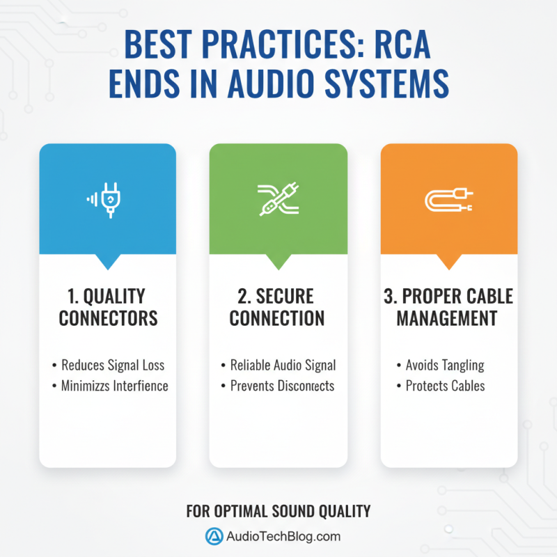 Why Rca Ends Are Essential for High Quality Audio Connections?