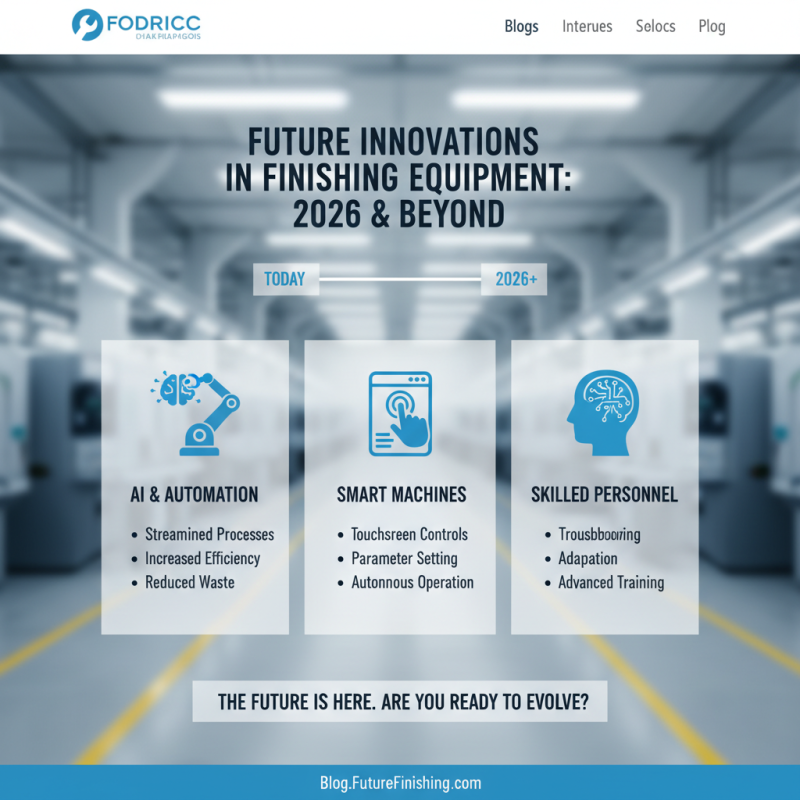 Top Finishing Equipment Trends to Watch in 2026?