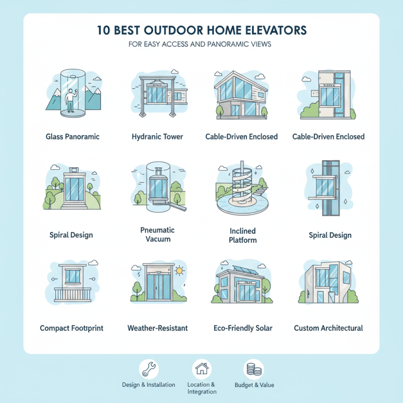 10 Best Outdoor Home Elevators for Easy Access and Stunning Views?