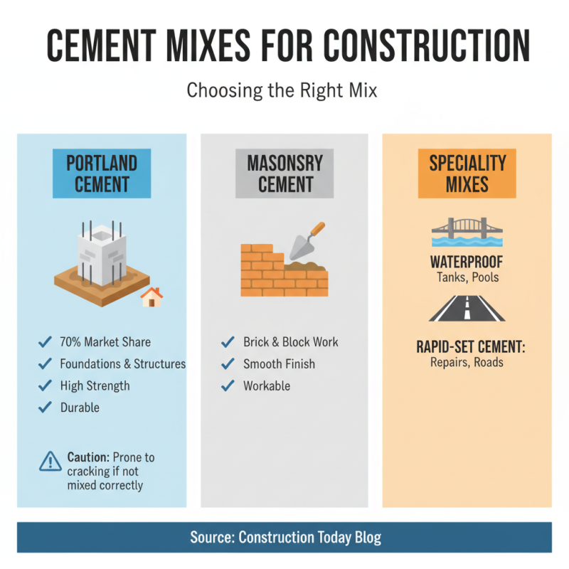 Why Choose the Right Cement Mix for Your Construction Needs?