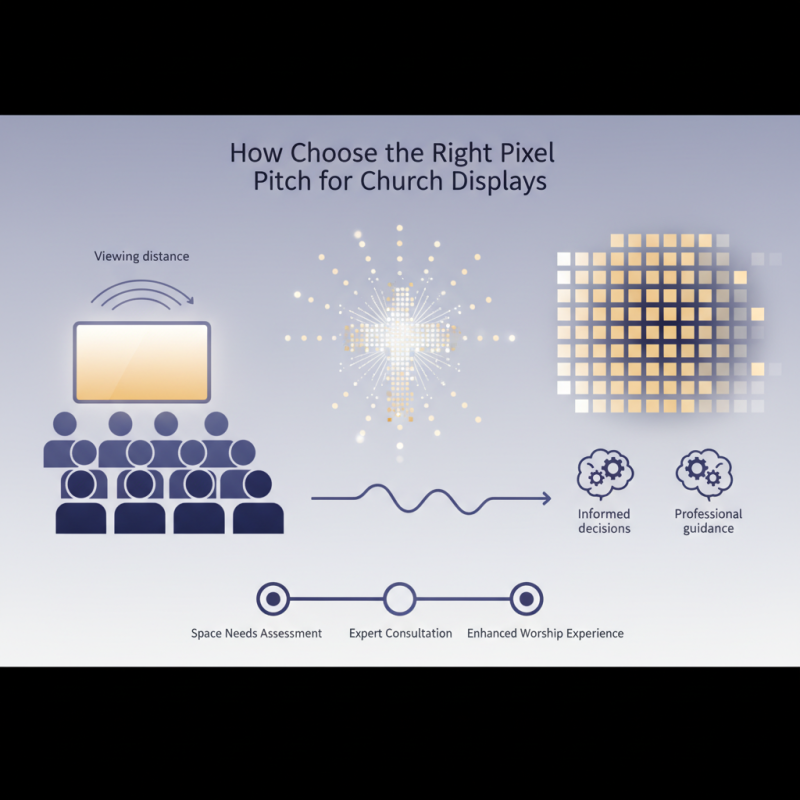 How to Choose the Best Pixel Pitch for Your Church Display?