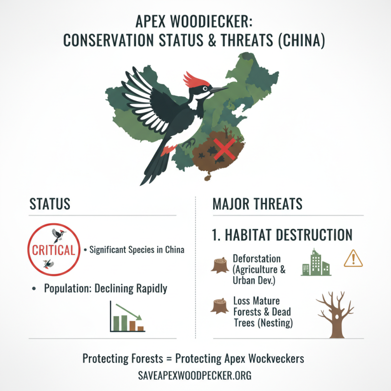 Discover the Apex Woodpecker Habitat and Behavior in China Top Regions?