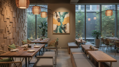 China Best Restaurant Furniture Design Trends for Modern Dining Spaces?