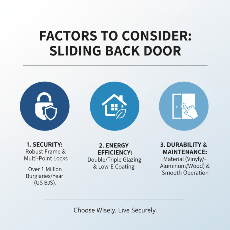 How to Choose the Best Sliding Back Door for Your Home?