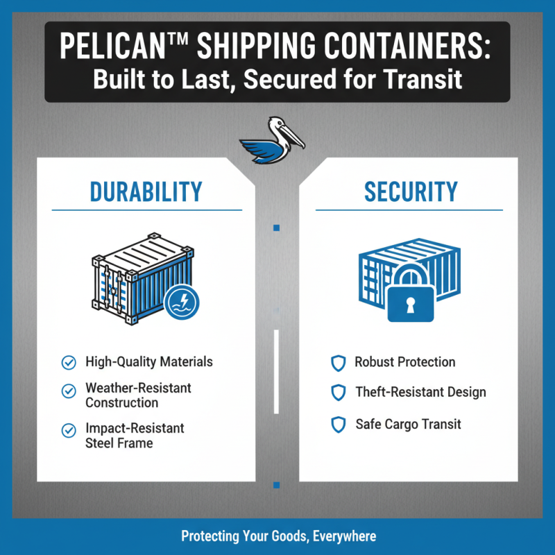 Why Choose Pelican Shipping Containers for Your Business Needs?