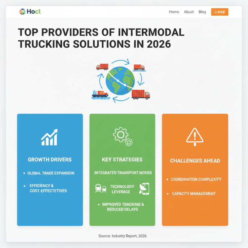 2026 Best Intermodal Trucking Solutions for Global Buyers?
