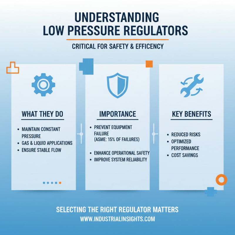 How to Choose the Best Low Pressure Regulator for Your Needs?
