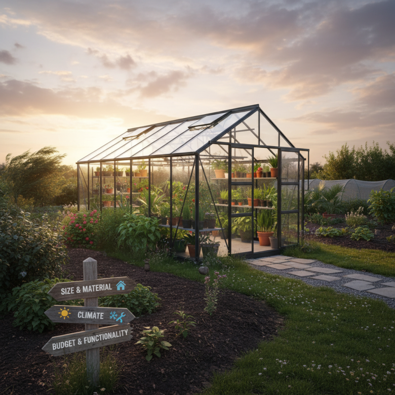 How to Choose the Best Single Span Greenhouse for Your Needs?