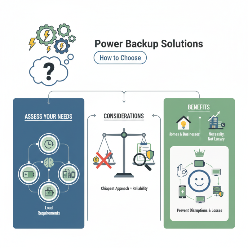 How to Choose the Best Power Backup Solutions for Your Needs?