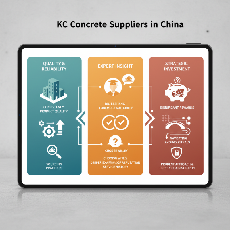 What to Know About KC Concrete Suppliers in China?