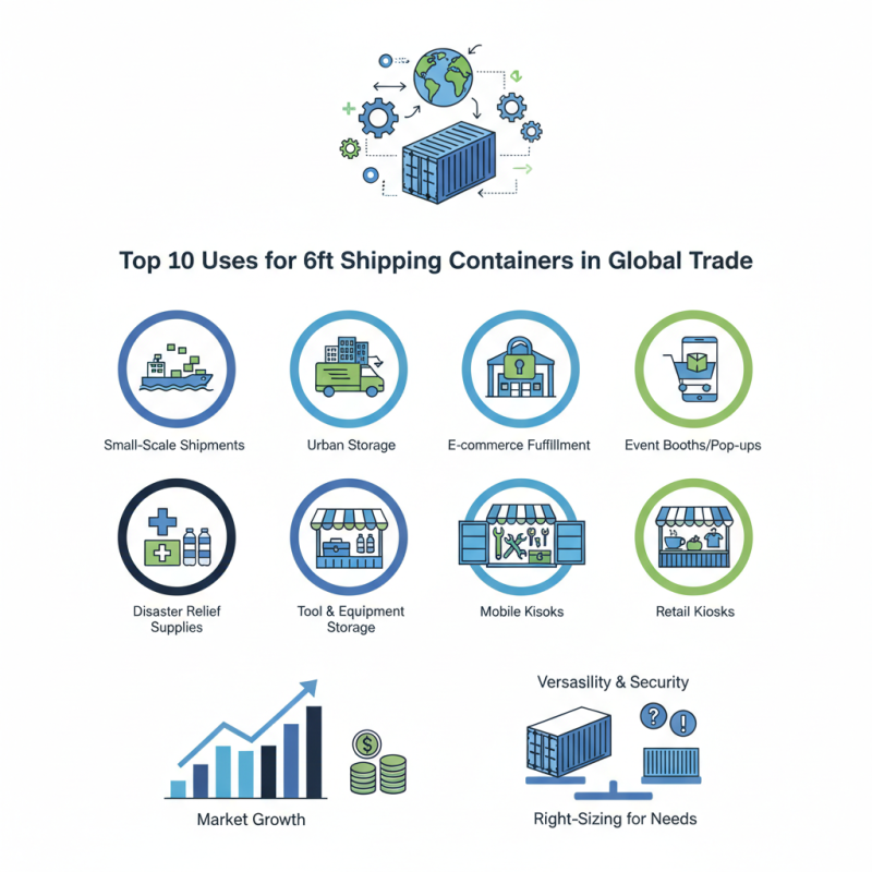 Top 10 Uses for 6ft Shipping Containers in Global Trade?