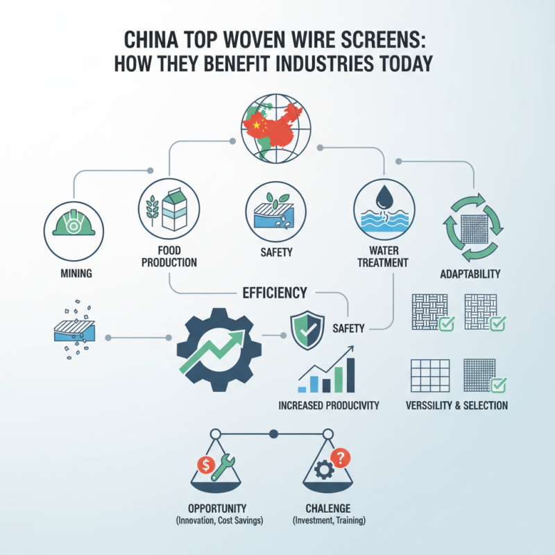 China Top Woven Wire Screens How They Benefit Industries Today