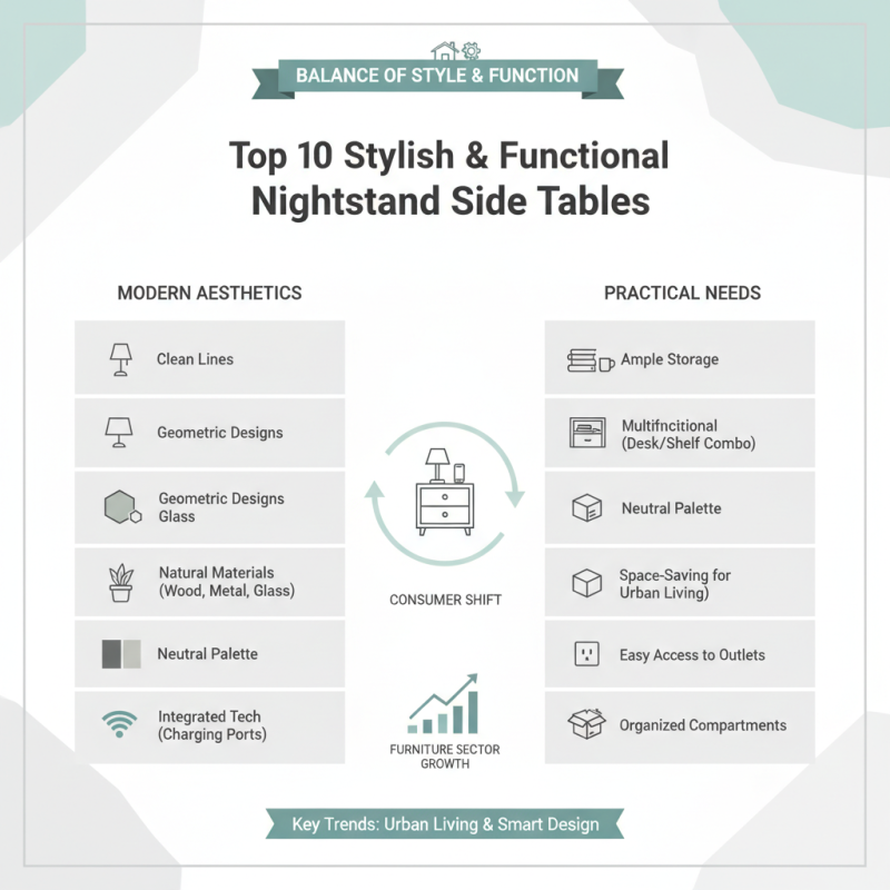 Top 10 Night Stand Side Tables in China What Makes Them Stand Out?