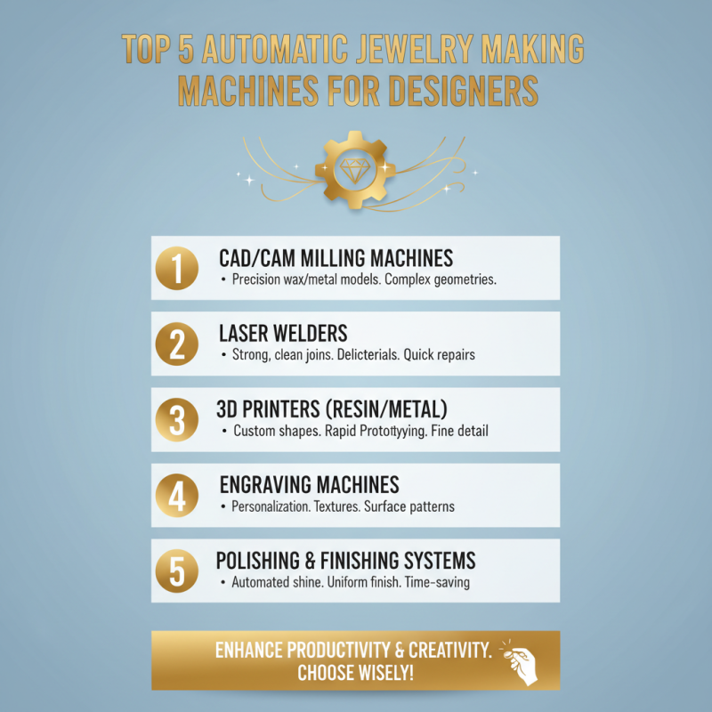 2026 Best Automatic Jewelry Making Machine for Creative Designers?