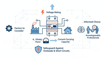 How to Select the Right MCCB Moulded Case Circuit Breaker?