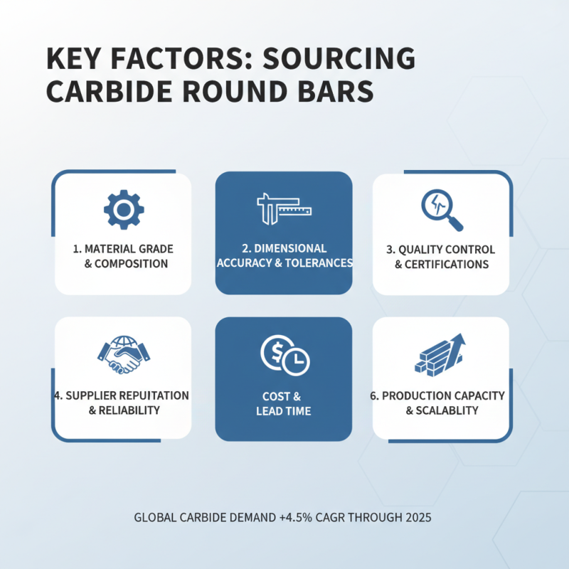 Essential Tips for Sourcing Carbide Round Bars Effectively