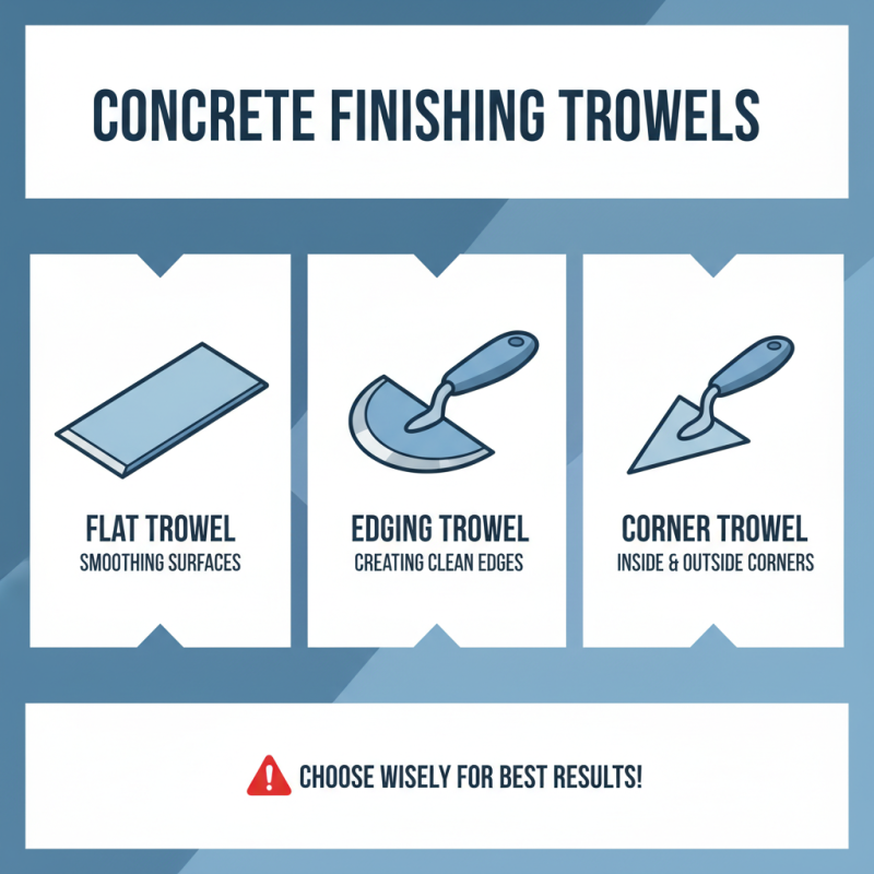 Why Choosing the Right Concrete Finishing Trowel Matters?