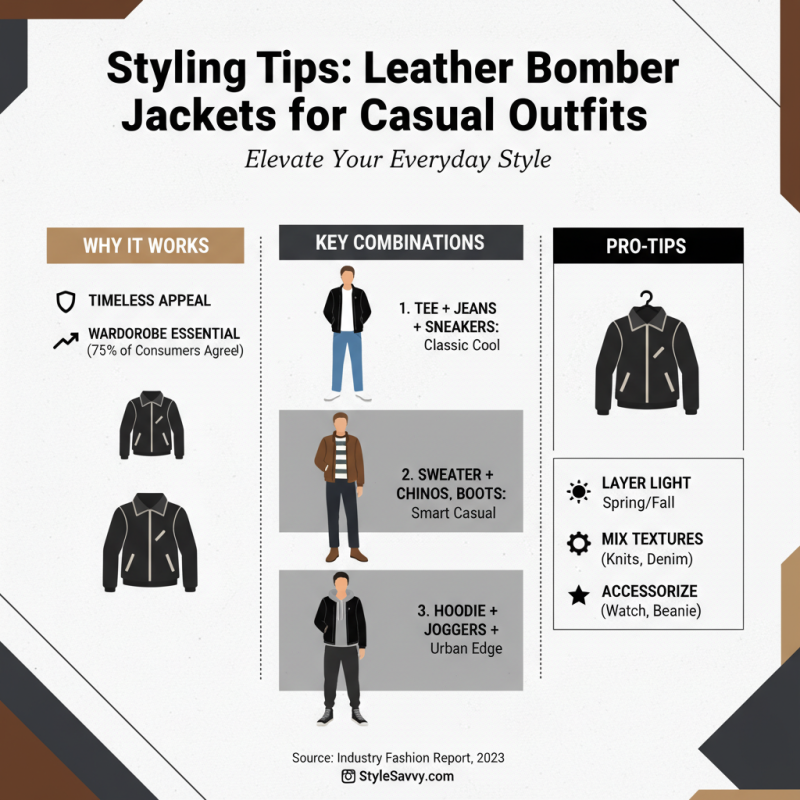 2026 How to Style Leather Bomber Jackets for Every Occasion?