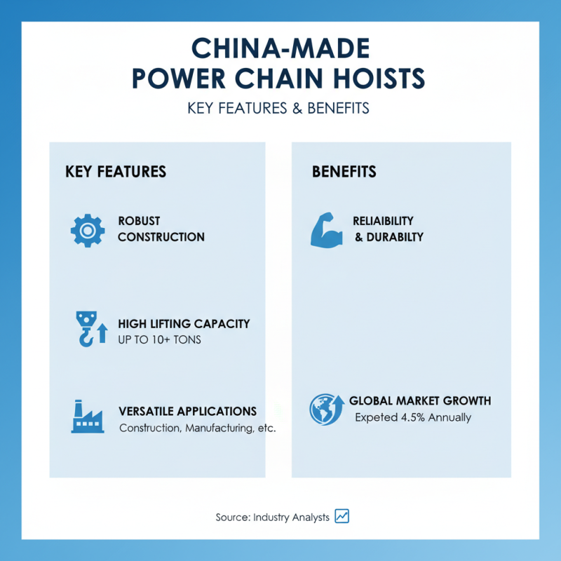China Best Power Chain Hoist for Global Buyers in 2026?