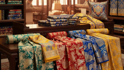 Top 10 Brocade Fabric Suppliers in China for Global Buyers?