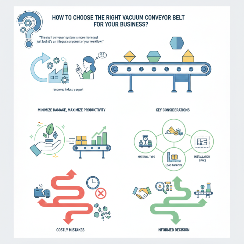 How to Choose the Right Vacuum Conveyor Belt for Your Business?