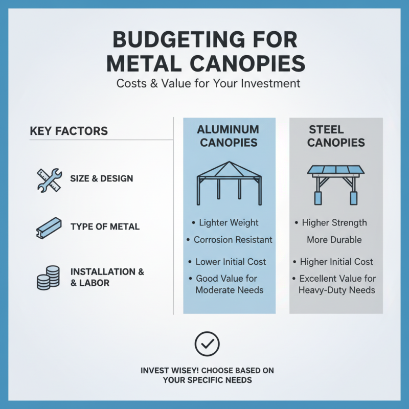 How to Choose the Right Metal Canopies for Your Home Garden or Business?