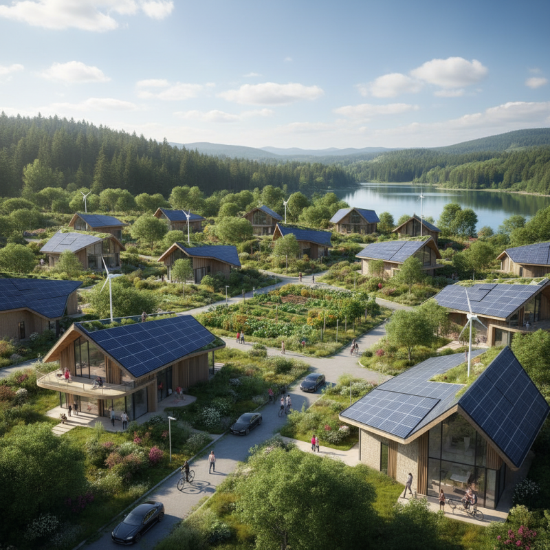 What is a clean energy home and how does it benefit the environment?