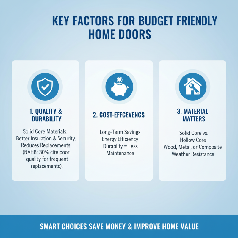 Why Choose Budget Doors for Your Home Renovation Needs?