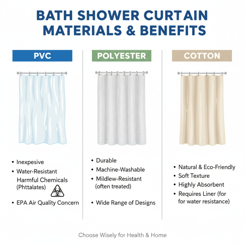 How to Choose the Best Bath Shower Curtain for Your Bathroom?