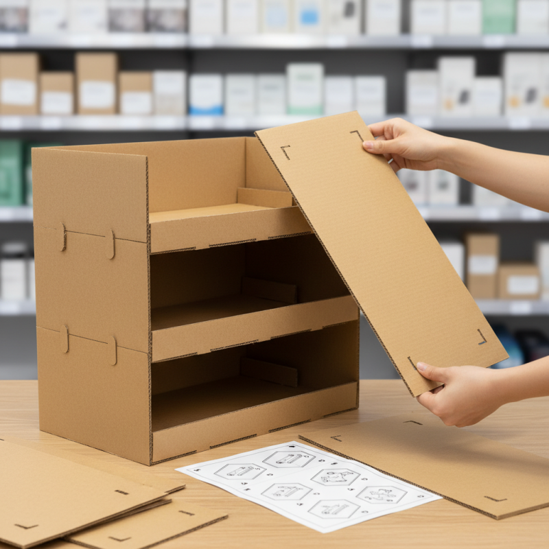 How to Easily Assemble a Cardboard Display Rack for Your Business?