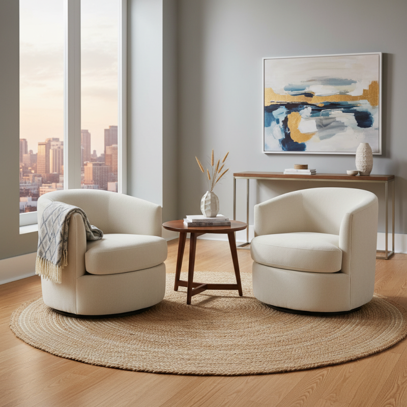 China Best Upholstered Swivel Chairs for Your Home Decor?