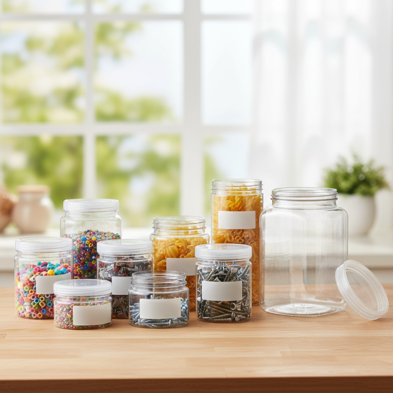 How to Choose the Best Plastic Jar Containers for Your Needs?