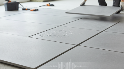 China Top Fiber Cement Floor Underlay Benefits and Applications?