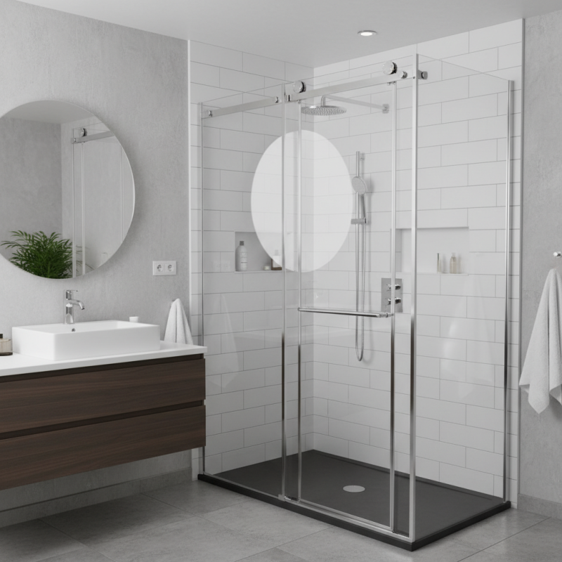 2026 Best Chrome Sliding Shower Doors for Stylish Bathrooms?