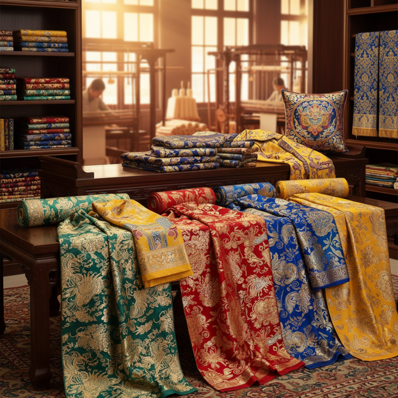Top 10 Brocade Fabric Suppliers in China for Global Buyers?