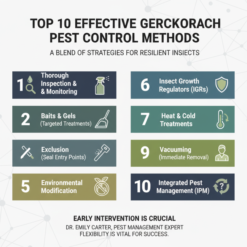 Top 10 Effective German Cockroach Pest Control Methods?