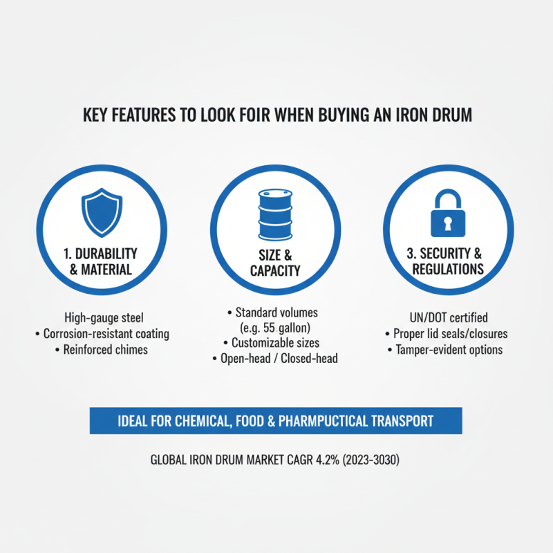 China Top Iron Drum for Sale What You Need to Know?