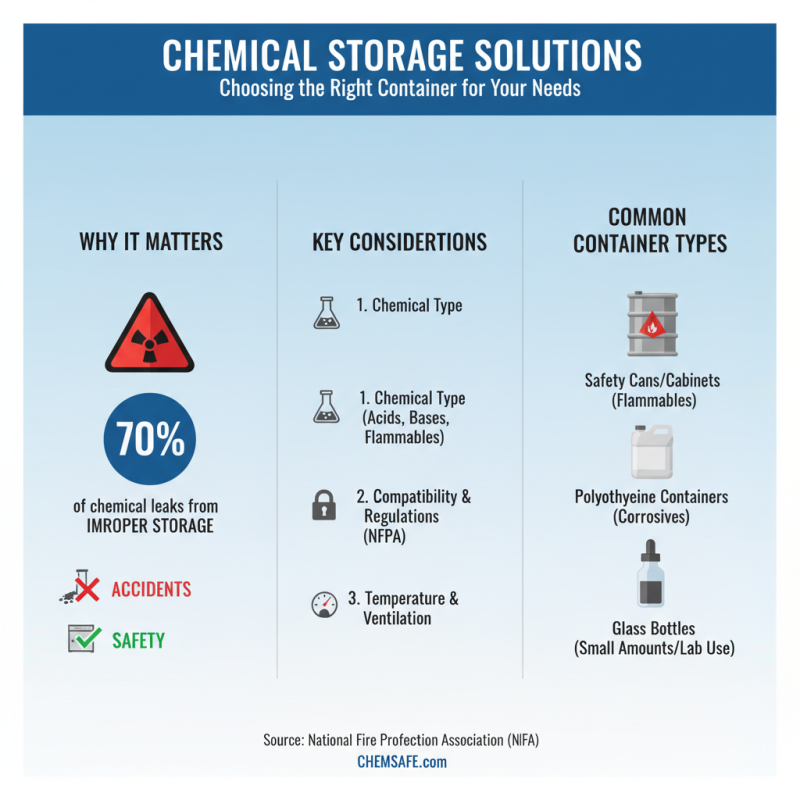 Top Chemical Storage Solutions for Safe and Efficient Management?