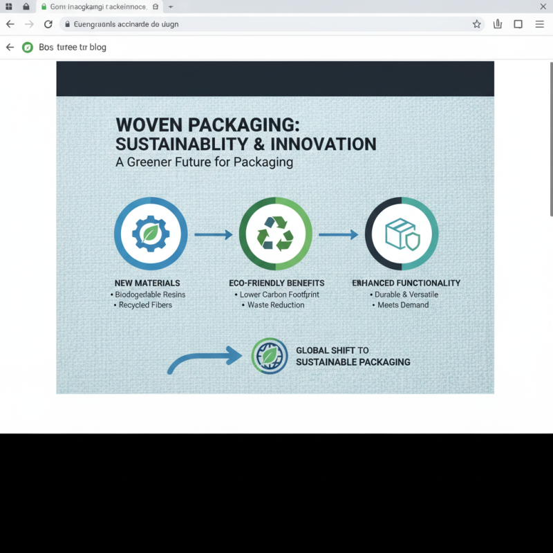 Why Is Woven Packaging Gaining Popularity in Sustainable Packaging Solutions?