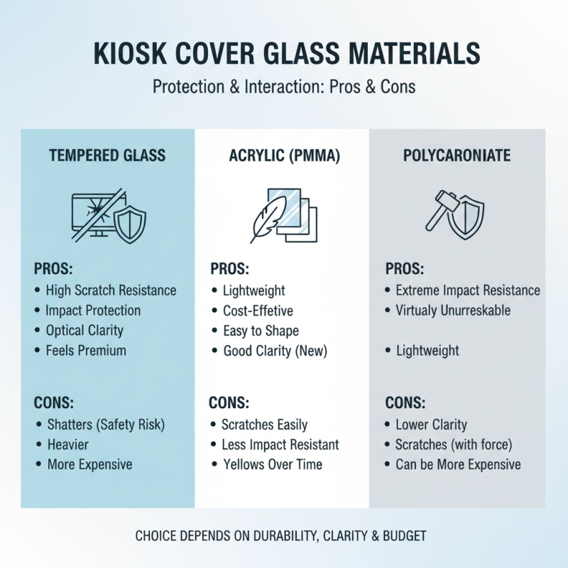 What is Cover Glass For Kiosk and How To Choose It?