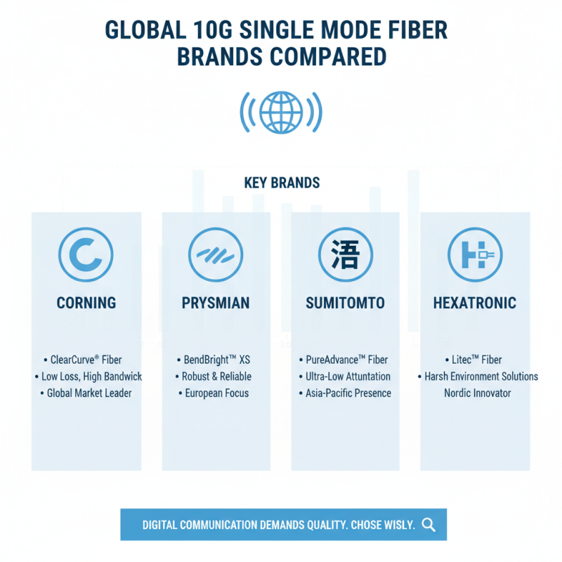 What is the Best 10G Single Mode Fiber for Global Buyers?