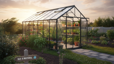 How to Choose the Best Single Span Greenhouse for Your Needs?