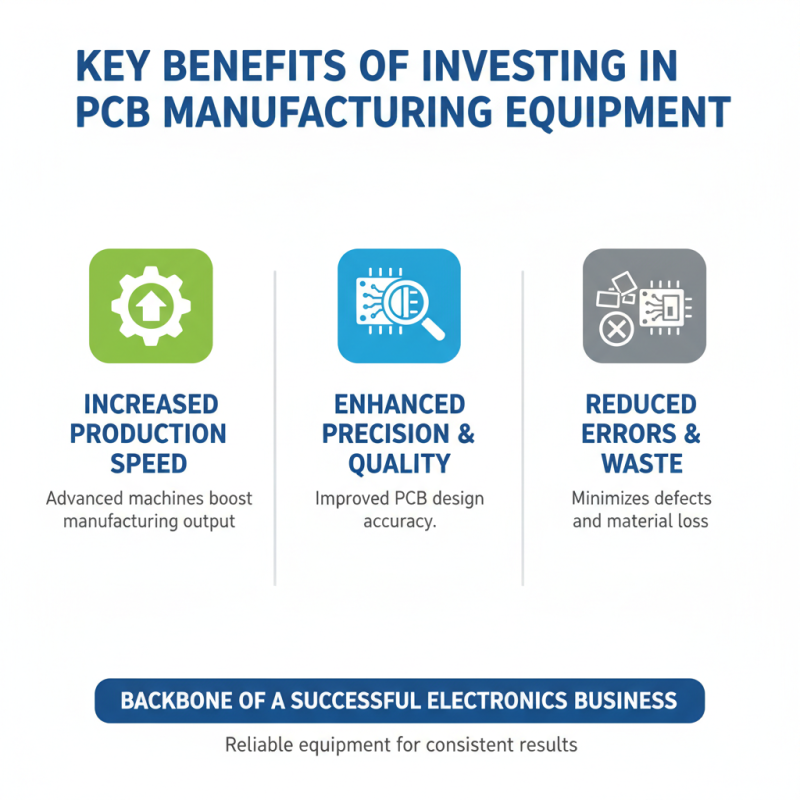 Why Is Investing in PCB Manufacturing Equipment Essential?