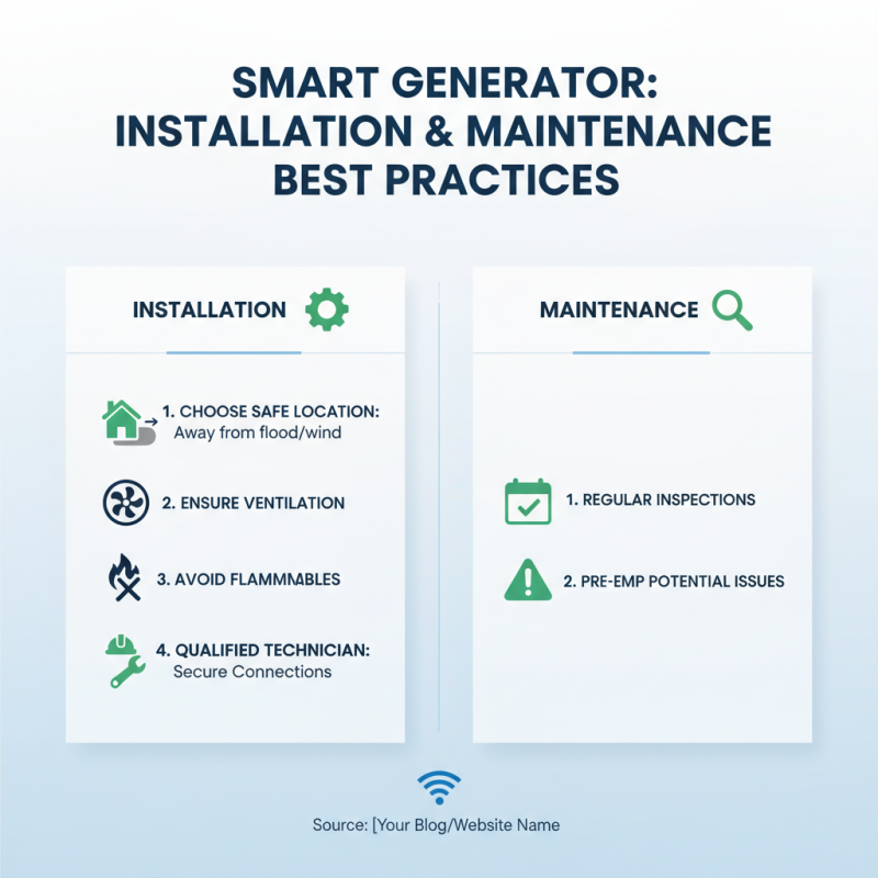How to Use a Smart Generator for Efficient Power Solutions?