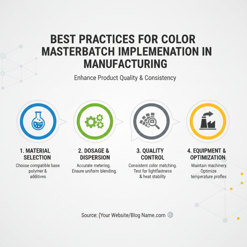 Why Choose Color Masterbatch for Your Production Needs?
