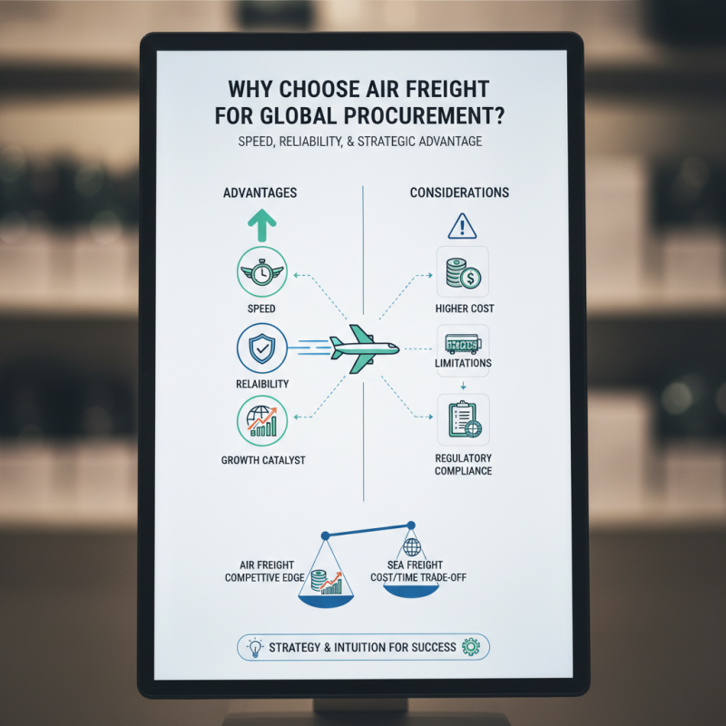 Why Choose Air Freight for Your Global Procurement Needs?