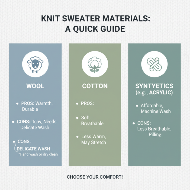 How to Choose the Best Knit Sweaters for Global Sourcing?