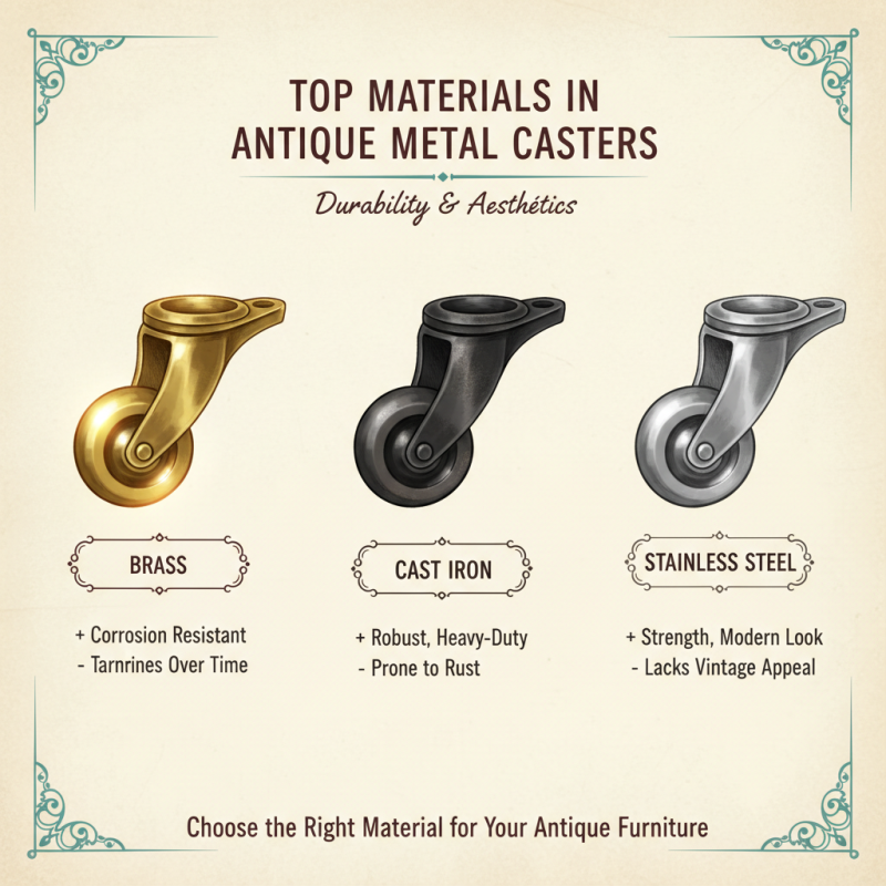 2026 Best Antique Metal Casters for Your Home Furniture Needs?