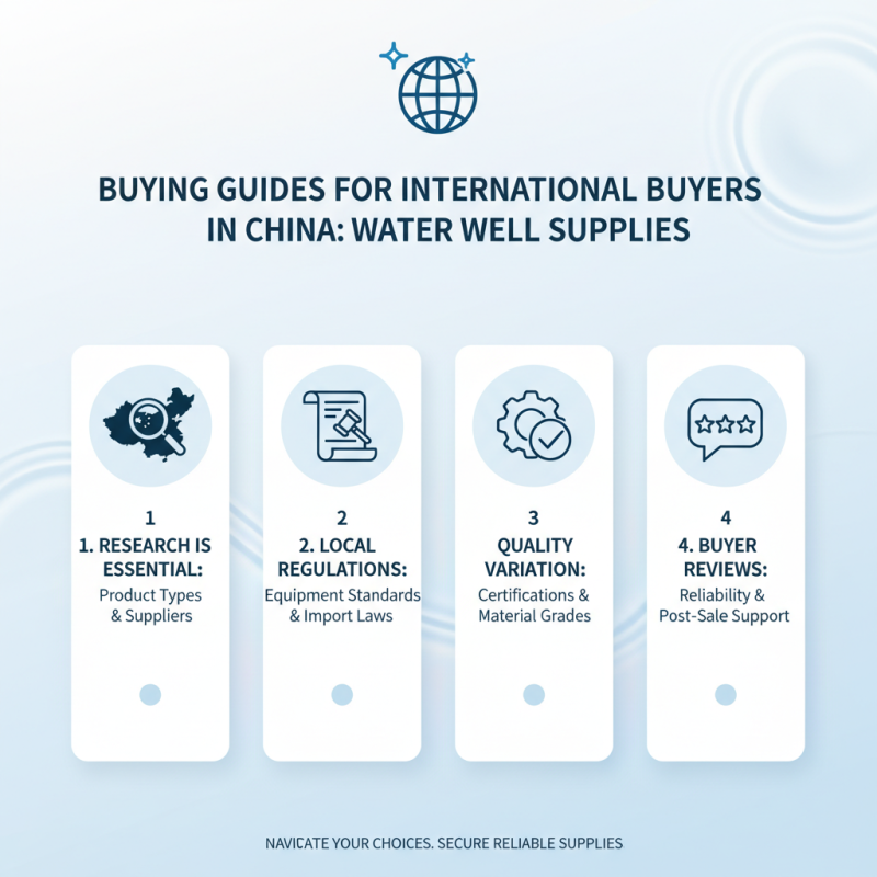 Best Water Well Supplies for Global Buyers in China?