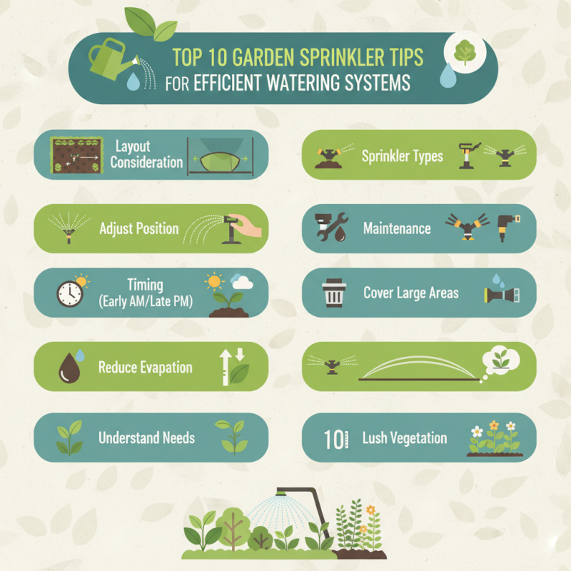 Top 10 Garden Sprinkler Tips for Efficient Watering Systems?